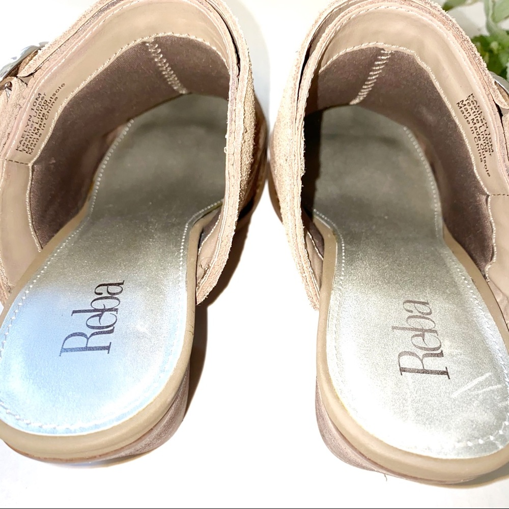 Reba Heeled Mule Clogs - Picture 4 of 5